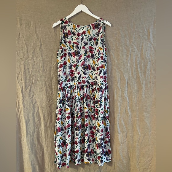 VINTAGE Echo Sport Flower Print Dress size Medium - Picture 3 of 4